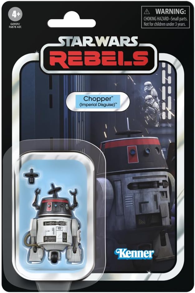 the Vintage Collection Chopper (Imperial Disguise), Rebels 3.75 Inch Collectible Action Figure (INCLUDES SHIPPING)