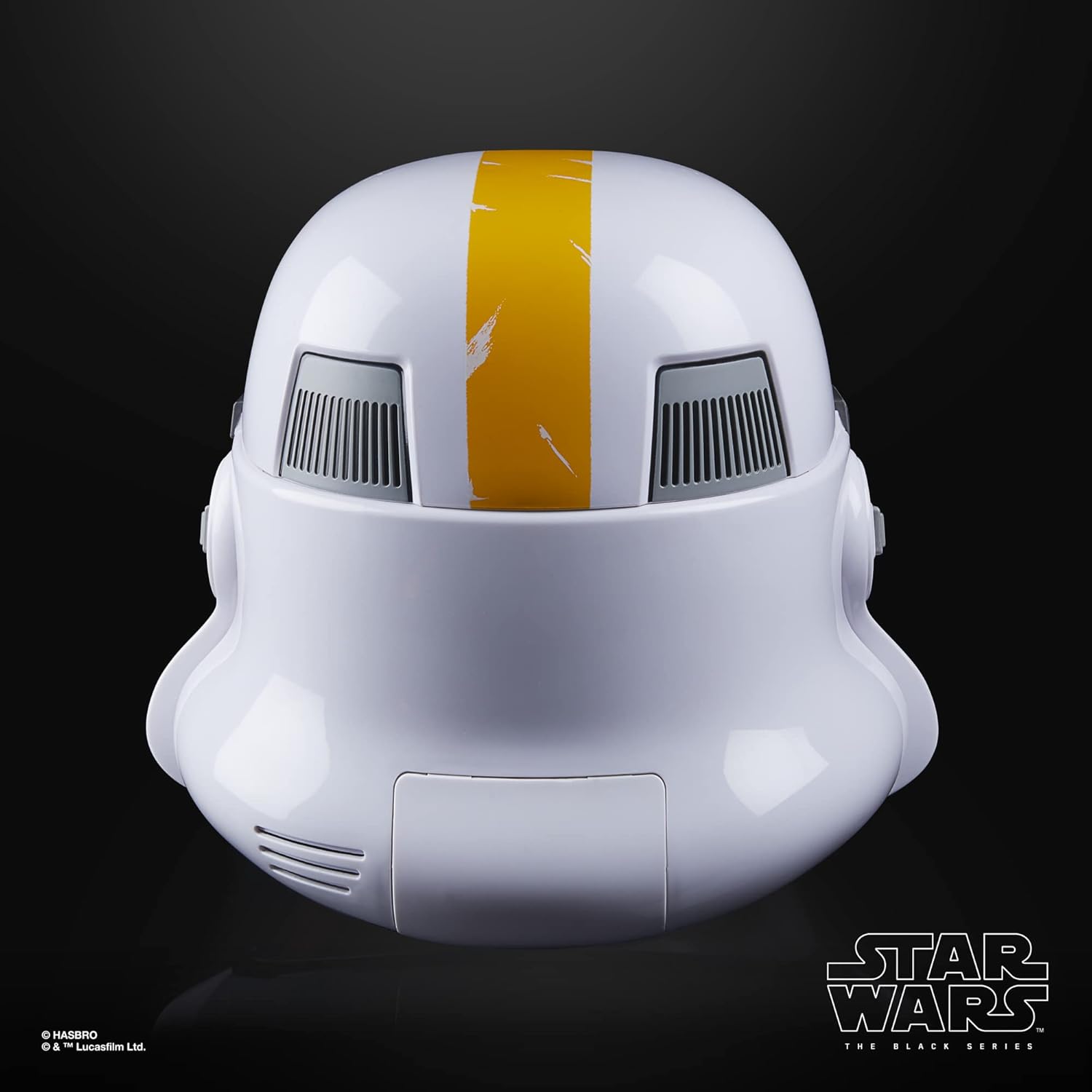 the Black Series the Mandalorian Artillery Stormtrooper Premium Electronic Helmet (INCLUDES SHIPPING)