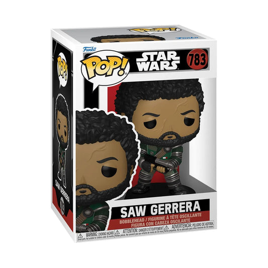 Star Wars: Andor Funko Pop! – Saw Gerrera #783 | Rebel Leader Collector Vinyl Figure