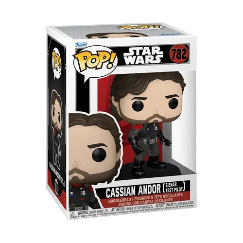 Star Wars: Andor – Cassian Andor (Sienar Test Pilot) Funko Pop! #782 | Official Star Wars Exclusive