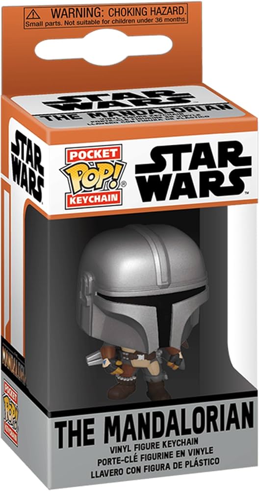 Funko Pop! Keychain The Mandalorian – Star Wars Pocket Pop Keychain Figure