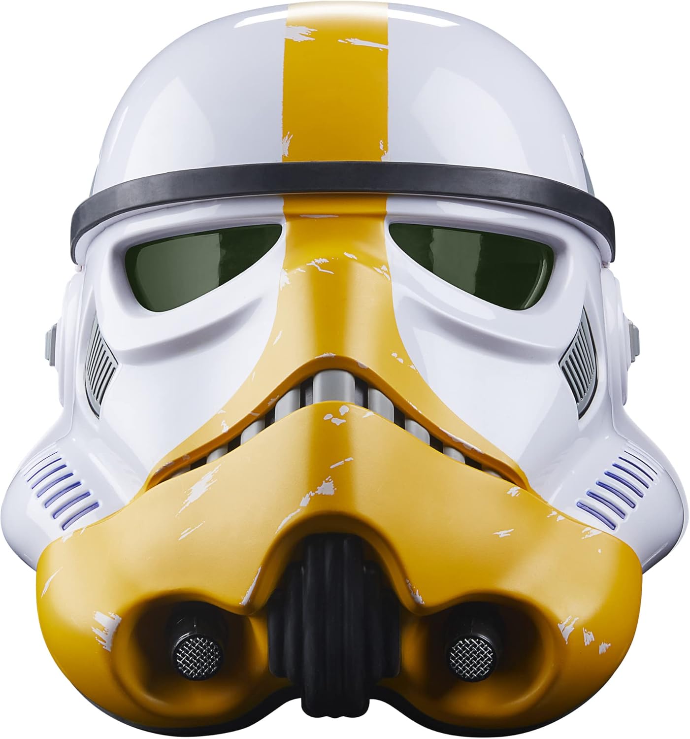 the Black Series the Mandalorian Artillery Stormtrooper Premium Electronic Helmet (INCLUDES SHIPPING)