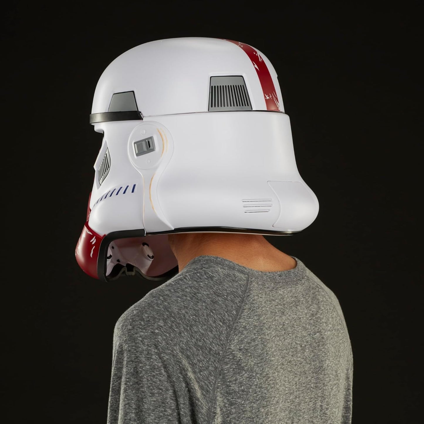 the Black Series the Mandalorian Incinerator Stormtrooper Premium Electronic Helmet, Roleplay Collectible (INCLUDES SHIPPING)