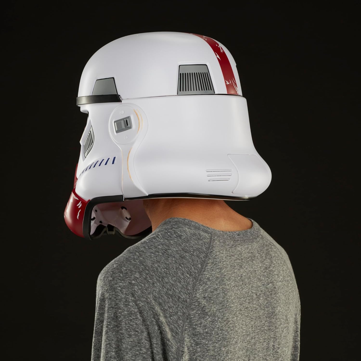 the Black Series the Mandalorian Incinerator Stormtrooper Premium Electronic Helmet, Roleplay Collectible (INCLUDES SHIPPING)