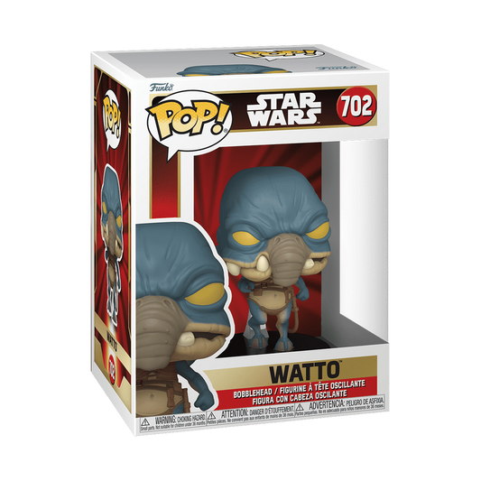 Funko Pop Watto #702 – Star Wars The Phantom Menace Bobble-Head Vinyl Figure (WITH PROTECTOR)