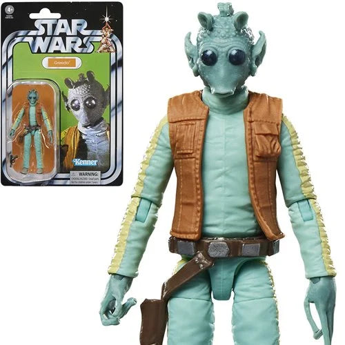 Star Wars The Vintage Collection Greedo 3.75-Inch Action Figure | A New Hope Cantina Figure