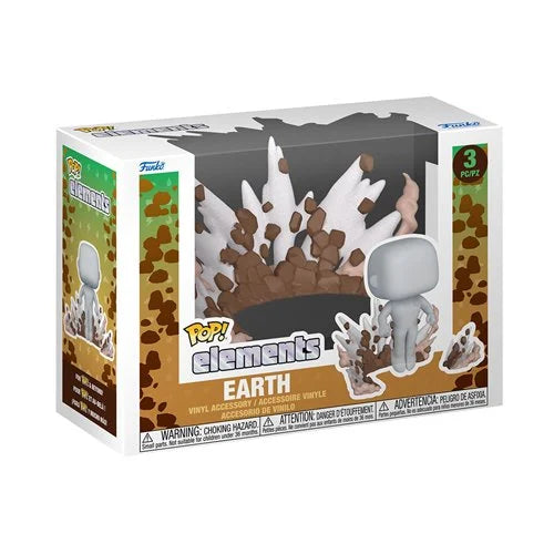 Funko Pop! Elements Earth Display Base | Dynamic Diorama Stand for Funko Pops