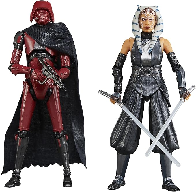 Star Wars The Black Series Ahsoka Tano & HK-87 Assassin Droid 6-Inch Action Figure 2-Pack | Hasbro 2023 | Star Wars: Ahsoka Disney+ Collector Set