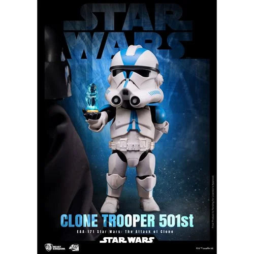 Pre-Order Beast Kingdom Star Wars Egg Attack Clone Trooper 501st Action Figure – Arrives March 2026