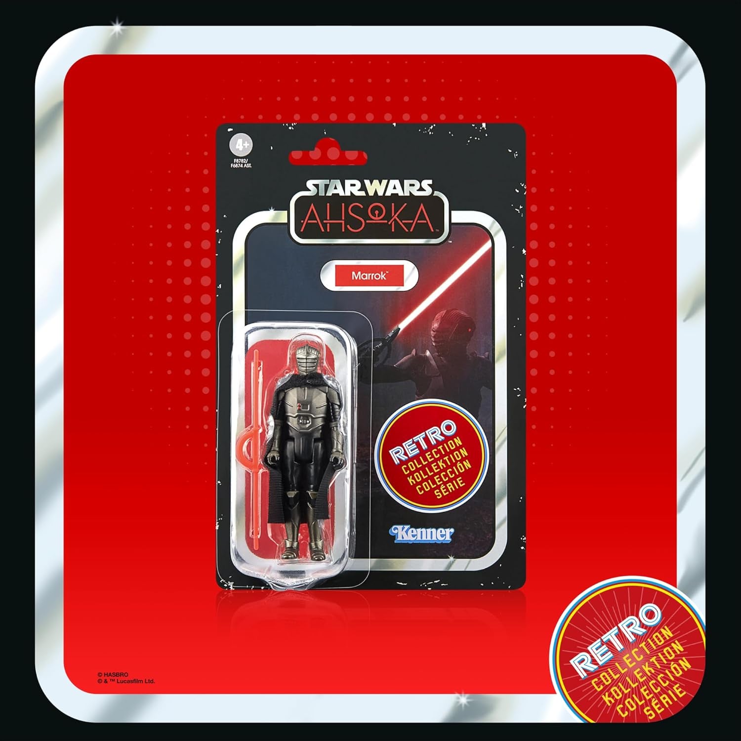 Retro Collection Marrok, Ahsoka 3.75-Inch Collectible Action Figures, Ages 4 and Up (INCLUDES SHIPPING)