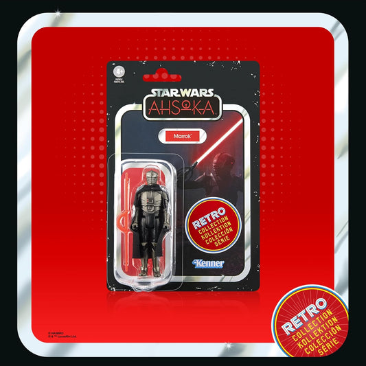 Retro Collection Marrok, Ahsoka 3.75-Inch Collectible Action Figures, Ages 4 and Up (INCLUDES SHIPPING)