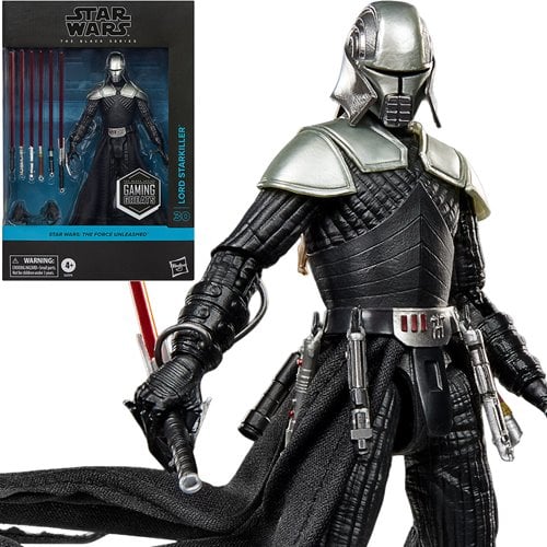 (PRESALE-SHIPS 4/10/26)Star Wars Black Series  Lord Starkiller Deluxe 6-Inch Figure Gaming Greats
