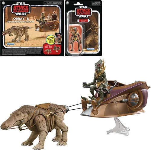Star Wars Vintage Collection Orray & Geonosian Picador Arena Set (Attack of the Clones) Pre-Order