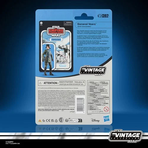 Star Wars The Vintage Collection 3.75" AT-AT Commander General Veers Action Figure – Pre-Order (Ships May 2026)