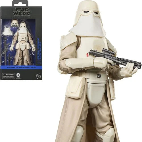 Star Wars The Black Series Imperial Remnant Snowtrooper Action Figure | The Mandalorian