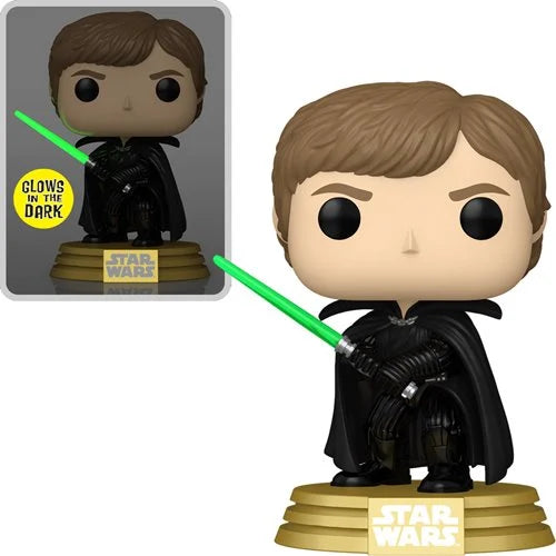 Star Wars Luke Skywalker Glow-in-the-Dark Funko Pop #846 (Legends) – Specialty Exclusive -SHIPS JUNE