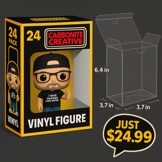 Vinyl Collectible Soft Collapsible Protector Box 20-Pack