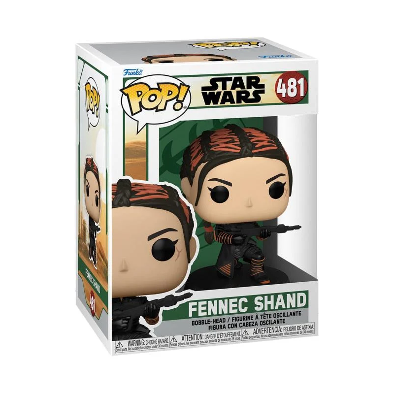 Star Wars Funko Pop! Fennec Shand #481 – The Book of Boba Fett Vinyl Bobblehead