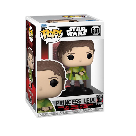 Star Wars Funko Pop! Princess Leia #607 – Return of the Jedi 40th Anniversary Vinyl Bobblehead