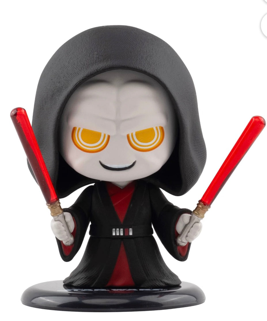 Star Wars Dark Side Mini Figures Blind Box Set | Cosbi by Hot Toys | Darth Vader, Maul, Grievous Sith Collection