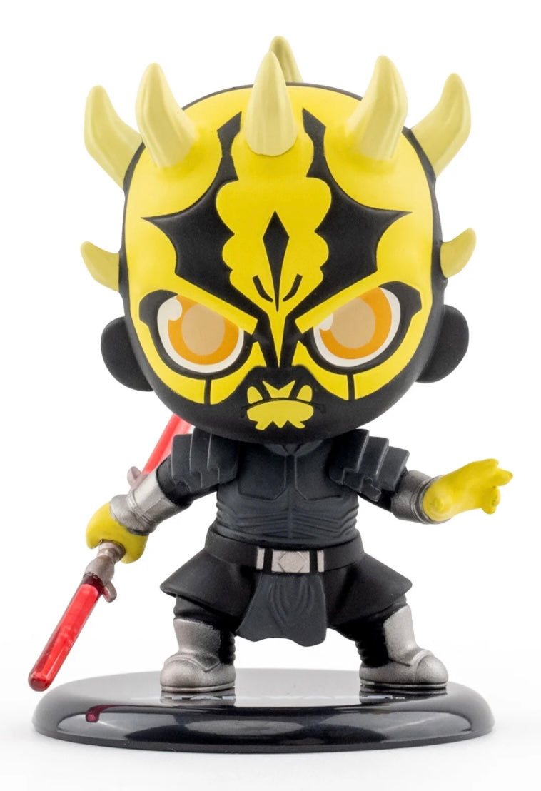 Star Wars Dark Side Mini Figures Blind Box Set | Cosbi by Hot Toys | Darth Vader, Maul, Grievous Sith Collection