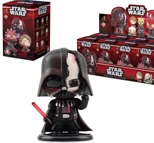 Star Wars Dark Side Mini Figures Blind Box Set | Cosbi by Hot Toys | Darth Vader, Maul, Grievous Sith Collection