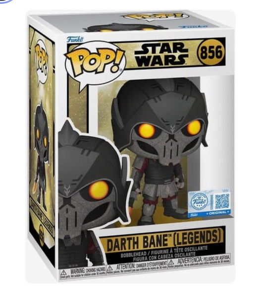 Funko Pop! Star Wars Legends Darth Bane #856 Funko Exclusive | Carbonite Creative