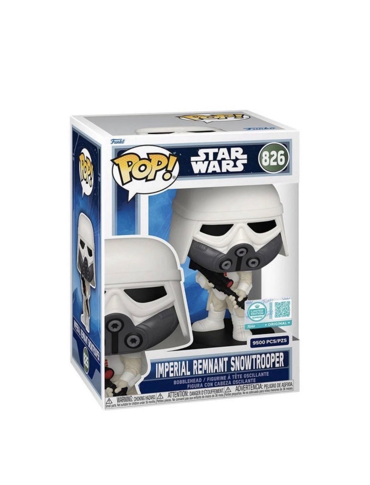 STAR WARS FUNKO POP IMPERIAL REMNANT SNOWTROOPER #826 LIMITED EDITION (9500 PCS)