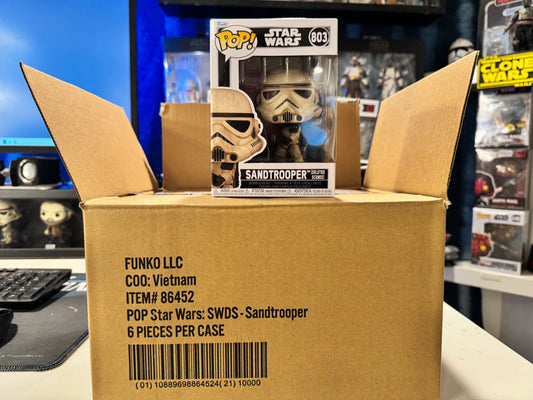 (WHOLE CASE – 6 PCS) Star Wars Episode IV A New Hope Sandtrooper (Deleted Scenes) Funko Pop! #803 – Original Factory Sealed Case
