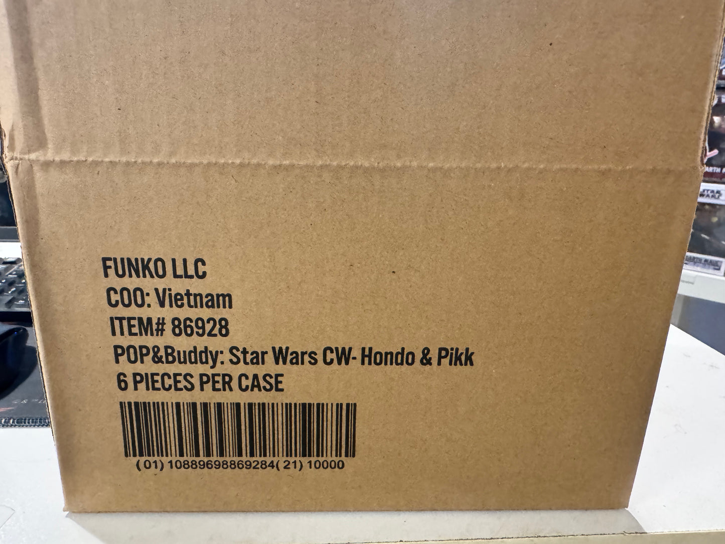 WHOLE CASE (6 PCS) Star Wars The Clone Wars Hondo and Pikk Funko Pop! #808