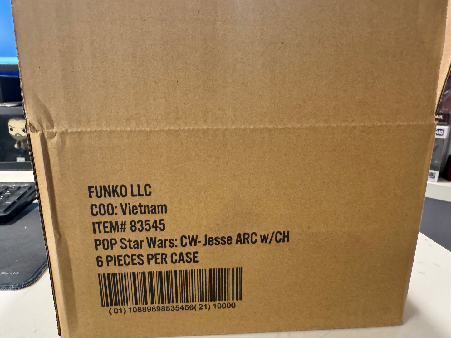(WHOLESALE CASE) Funko Pop Star Wars ARC Trooper Jesse #807 – 6 PCS Sealed – No Chase – OG Shipper