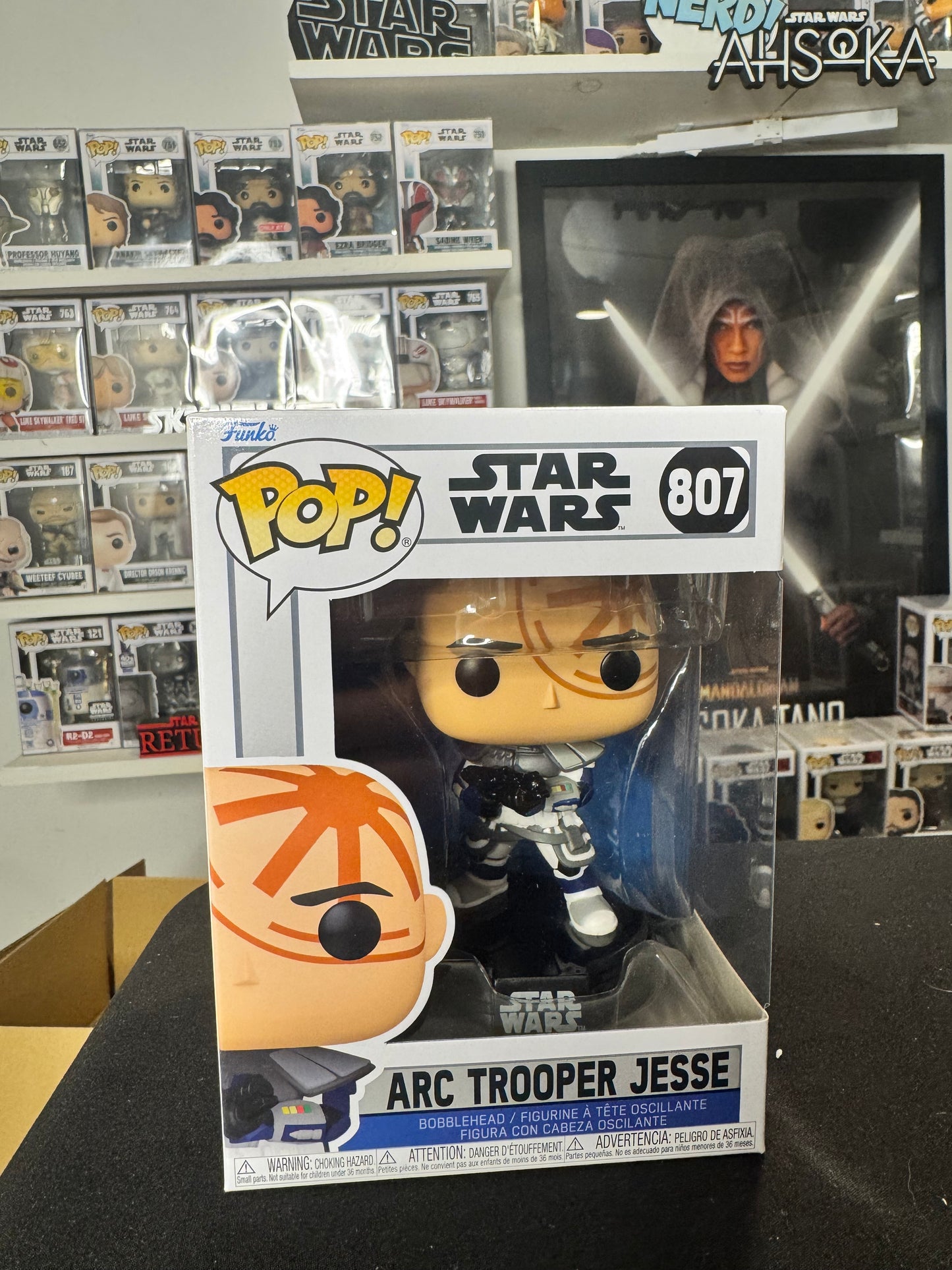 Star Wars: The Clone Wars ARC Trooper Jesse Funko Pop! #807 – In Hand, Ships Now