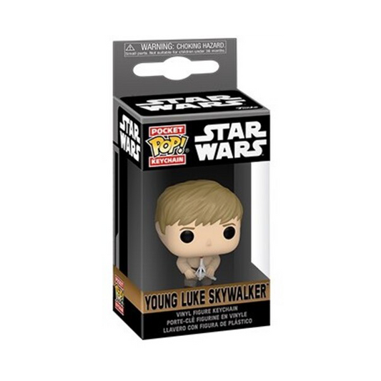 Star Wars Funko Pocket Pop Keychain – Young Luke Skywalker Vinyl Figure