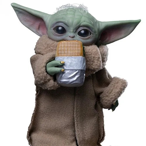 THE MANDALORIAN AND GROGU MOVIE GROGU FOOD CART SNACK LIMITED EDITION 1:4 SCALE STATUE
