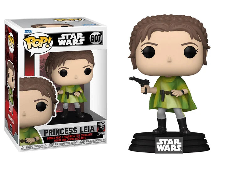 Star Wars Funko Pop! Princess Leia #607 – Return of the Jedi 40th Anniversary Vinyl Bobblehead
