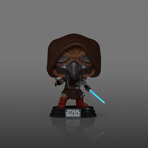 STAR WARS FUNKO POP PLO KOON #852 GLOW IN THE DARK (ANIMATED SERIES) — in hand. With protector