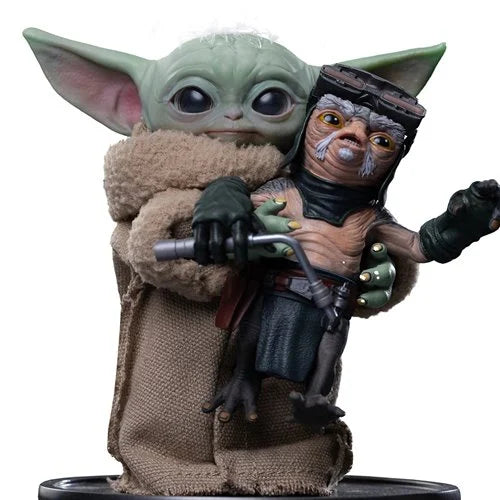 THE MANDALORIAN AND GROGU MOVIE GROGU NO SQUEEZY LIMITED EDITION 1:4 SCALE STATUE PRE-ORDER EST SHIP JUNE 2026