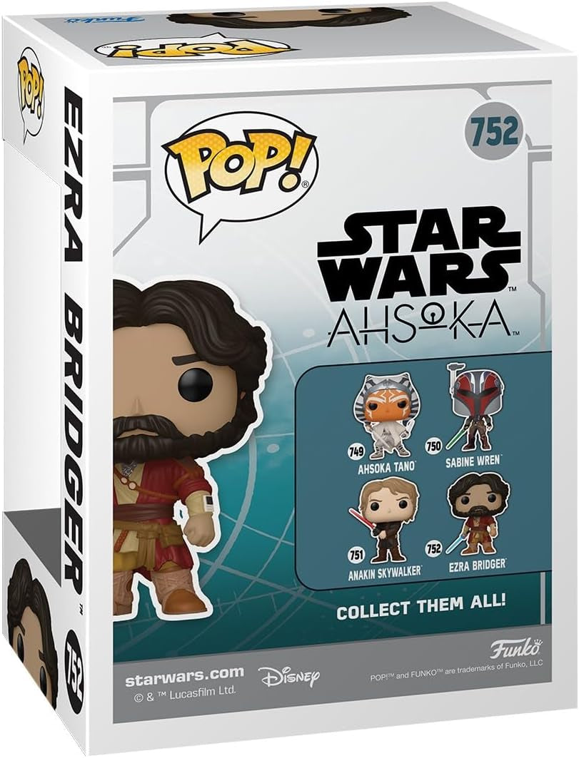 Pop! Star Wars: Ahsoka - Ezra Bridger - Collectable Vinyl Figure - Gift Idea - Official Merchandise - for Kids & Adults - TV Fans - Model Figure for Collectors and Display (INCLUDES SHIPPING)
