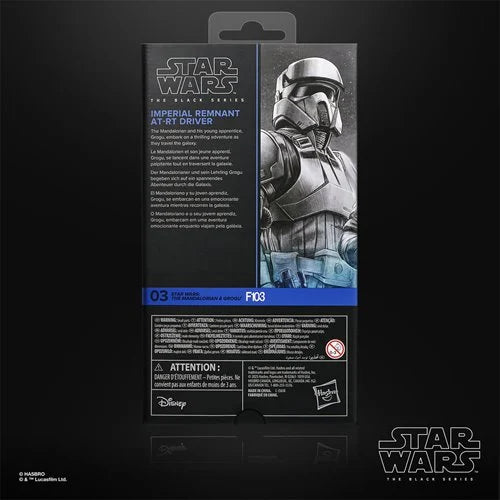IN HAND - READY TO SHIP Star Wars Black Series  Imperial Remnant AT-RT Driver 6-Inch Figure Mandalorian & Grogu Movie