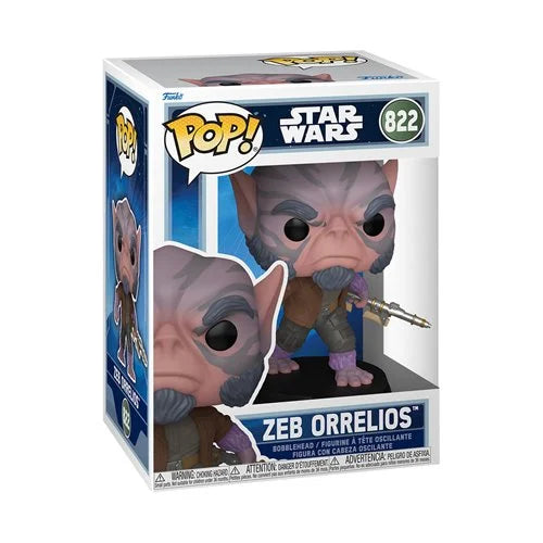 Funko Pop Star Wars #822 Zeb Orrelios Mandalorian & Grogu Movie