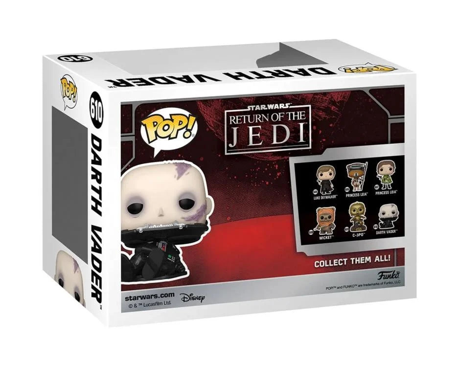 Star Wars Funko Pop! Darth Vader #610 – Return of the Jedi 40th Anniversary Vinyl Bobblehead