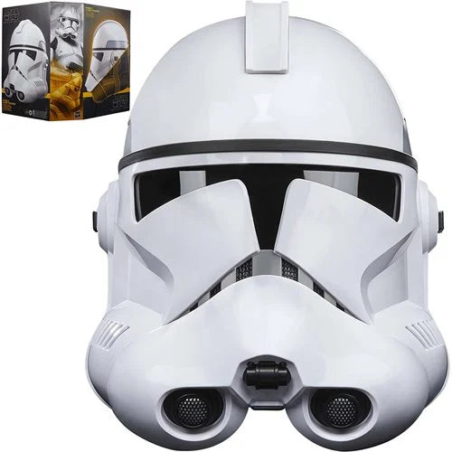 Star Wars The Black Series Phase II Clone Trooper Premium Electronic Helmet – Prop Replica (Hasbro)