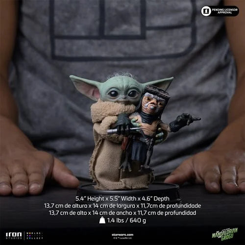 THE MANDALORIAN AND GROGU MOVIE GROGU NO SQUEEZY LIMITED EDITION 1:4 SCALE STATUE PRE-ORDER EST SHIP JUNE 2026