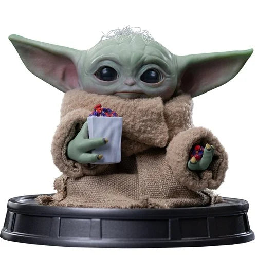 THE MANDALORIAN AND GROGU MOVIE GROGU POPCORN TIME LIMITED EDITION 1:4 SCALE STATUE PRE-ORDER EST SHIP JUNE 2026