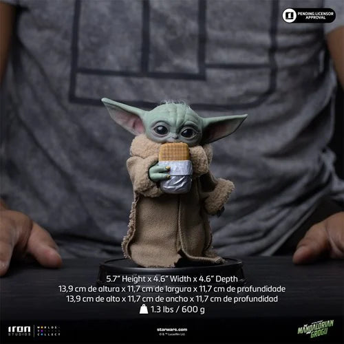 THE MANDALORIAN AND GROGU MOVIE GROGU FOOD CART SNACK LIMITED EDITION 1:4 SCALE STATUE