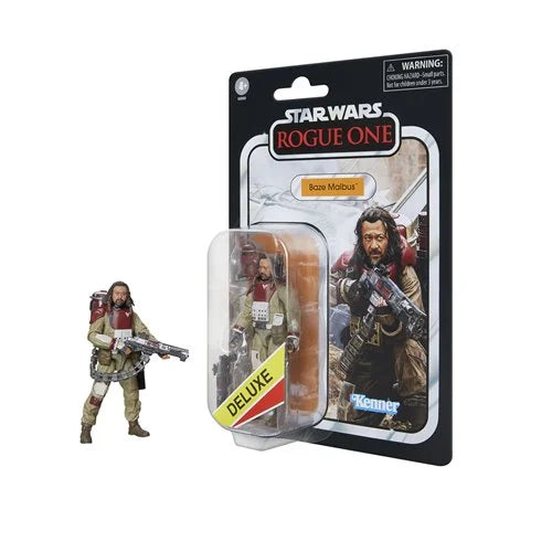 Star Wars The Vintage Collection Deluxe Baze Malbus 3.75-Inch Action Figure | Rogue One TVC (PRE ORDER - ARRIVES JUNE)