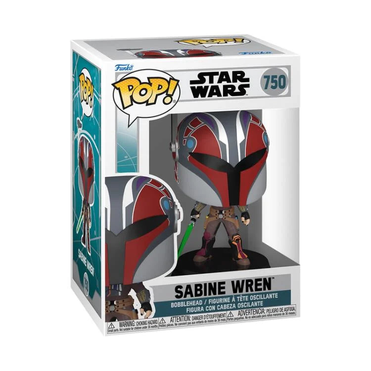Star Wars Funko Pop! Sabine Wren #750 – Ahsoka Vinyl Bobblehead Figure