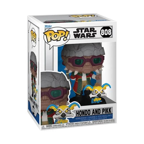 Star Wars The Clone Wars Hondo and Pikk Funko Pop! #808 (PRE-ORDER Ships Nov 2025) (WITH PROTECTOR)