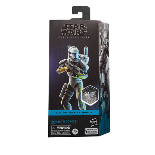 PRE-ORDER – EST SHIP APRIL 2026 Star Wars Black Series RC-1262 Scorch Action Figure | Republic Commando Gaming Greats | 6-Inch Hasbro