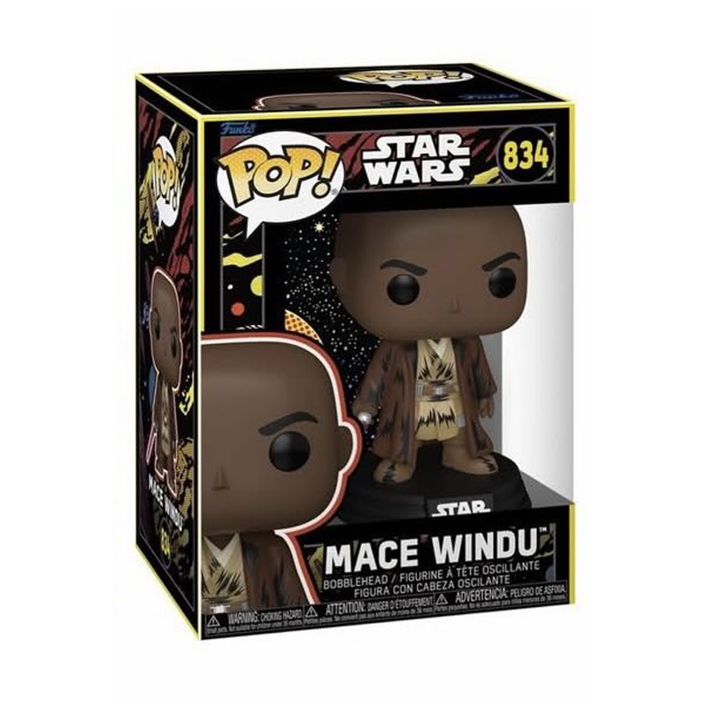Funko Pop! Star Wars Retro – Mace Windu #834